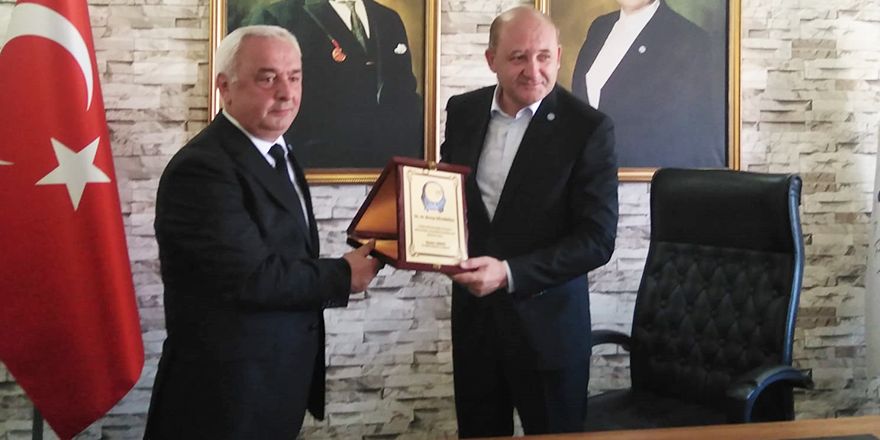 BAŞKAN AKSOY GÖREVİ DEVRALDI
