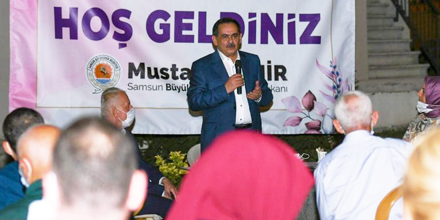 BAŞKAN DEMİR MAHALLE BULUŞMALARINDA
