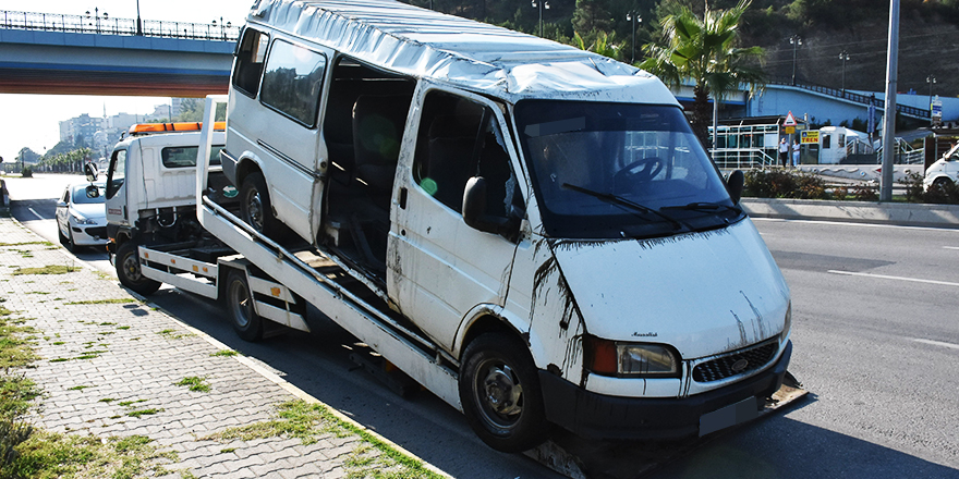 Samsun'da feci kaza: 12 yaralı