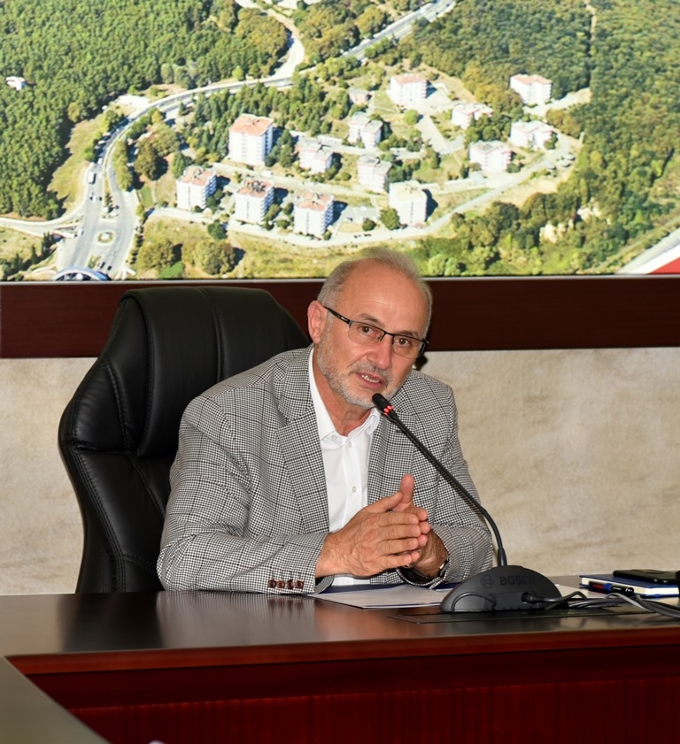OMÜ'DE İSTİŞARE TOPLANTISI YAPILDI