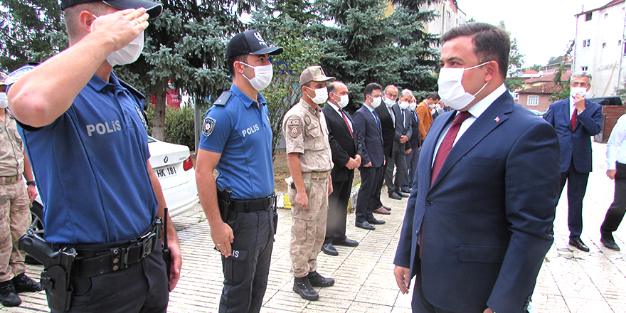 Kavak Kaymakamı Saygılı, görevine başladı