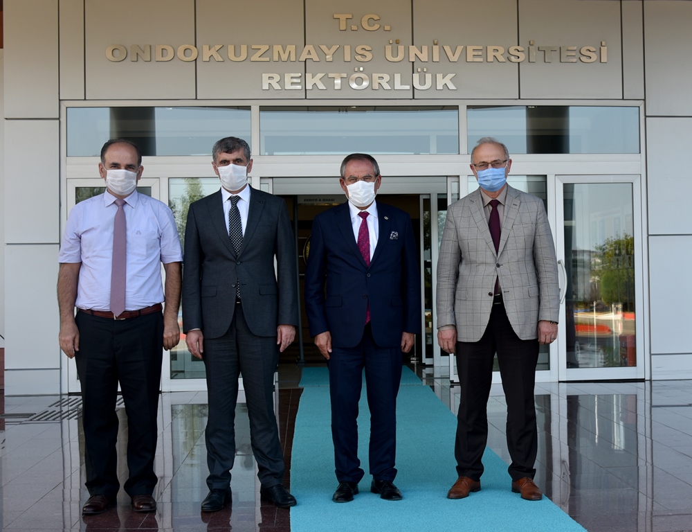 MİLLETVEKİLİ ZEYBEK’TEN REKTÖR ÜNAL’A ZİYARET