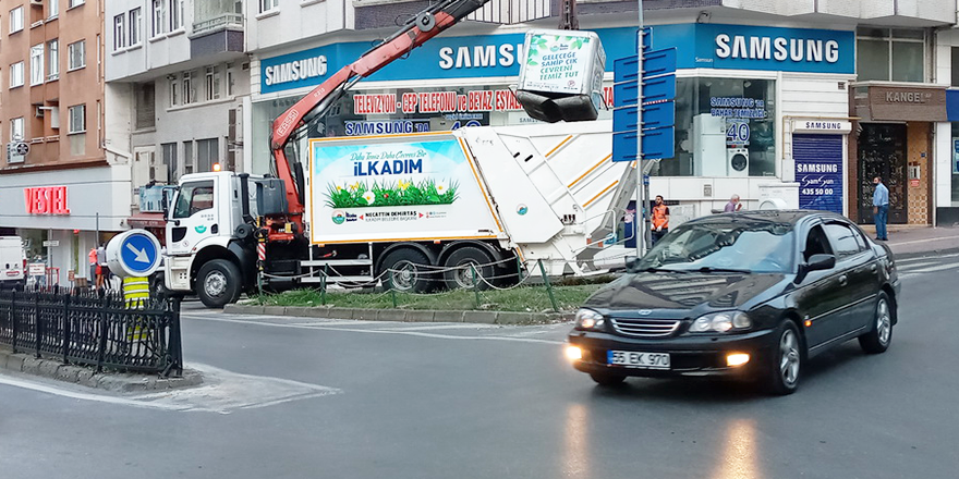 İLKADIM BELEDİYESİ’NDEN KONTEYNER TASARRUFU
