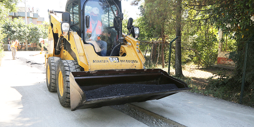 ATAKUM'DA 23 BİN METREKARELİK ONARIM