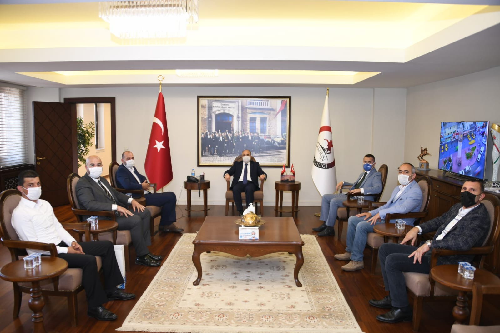 ASRİAD’dan Vali Dağlı’ya ziyaret