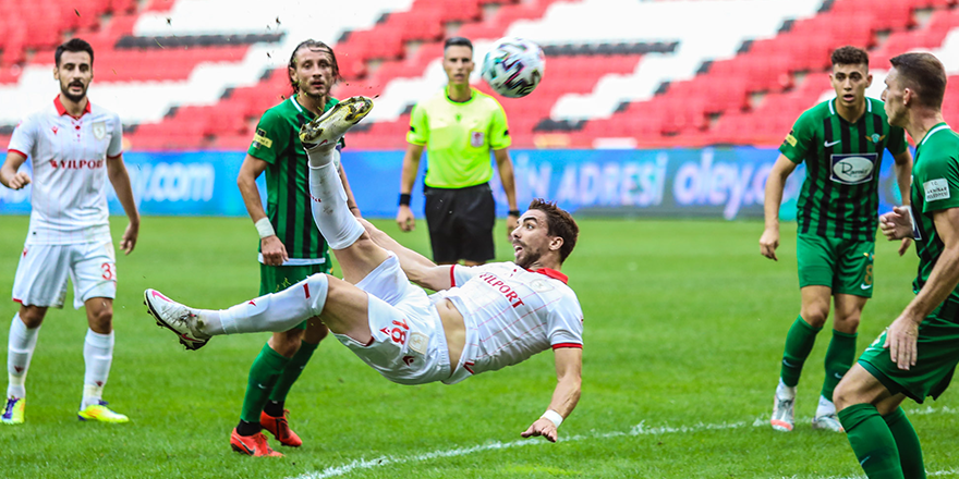 SAMSUNSPOR TEK GOLLE KAZANDI