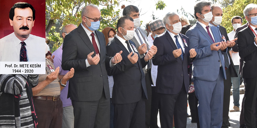 Prof. Dr. Mete Kesim İçin Veda Töreni Düzenlendi