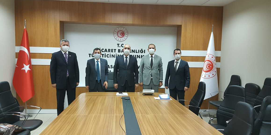 Bilirkişiler Federasyonu Oluşumu Platformu'ndan Ticaret Bakanlığına ziyaret