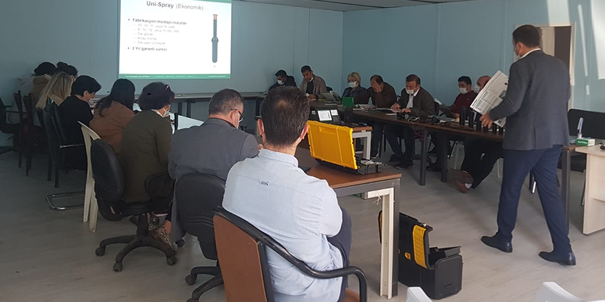 BÜYÜKŞEHİR'DEN AKILLI SULAMA SEMİNERİ