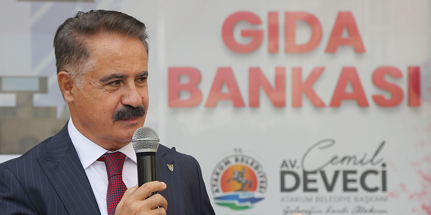 ATAMARKET GIDA BANKASI HİZMETE AÇILDI