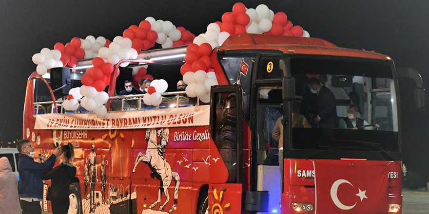 29 EKİM COŞKUSU DOYASIYA YAŞANDI