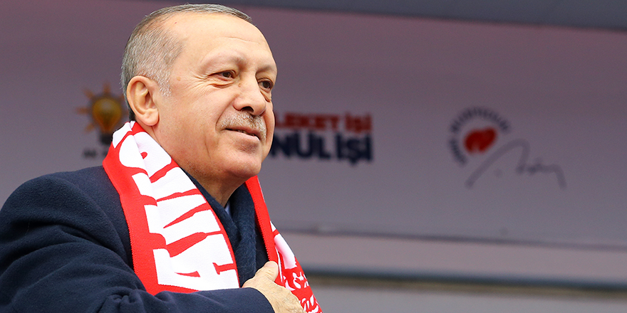 CUMHURBAŞKANI ERDOĞAN SAMSUN'DA