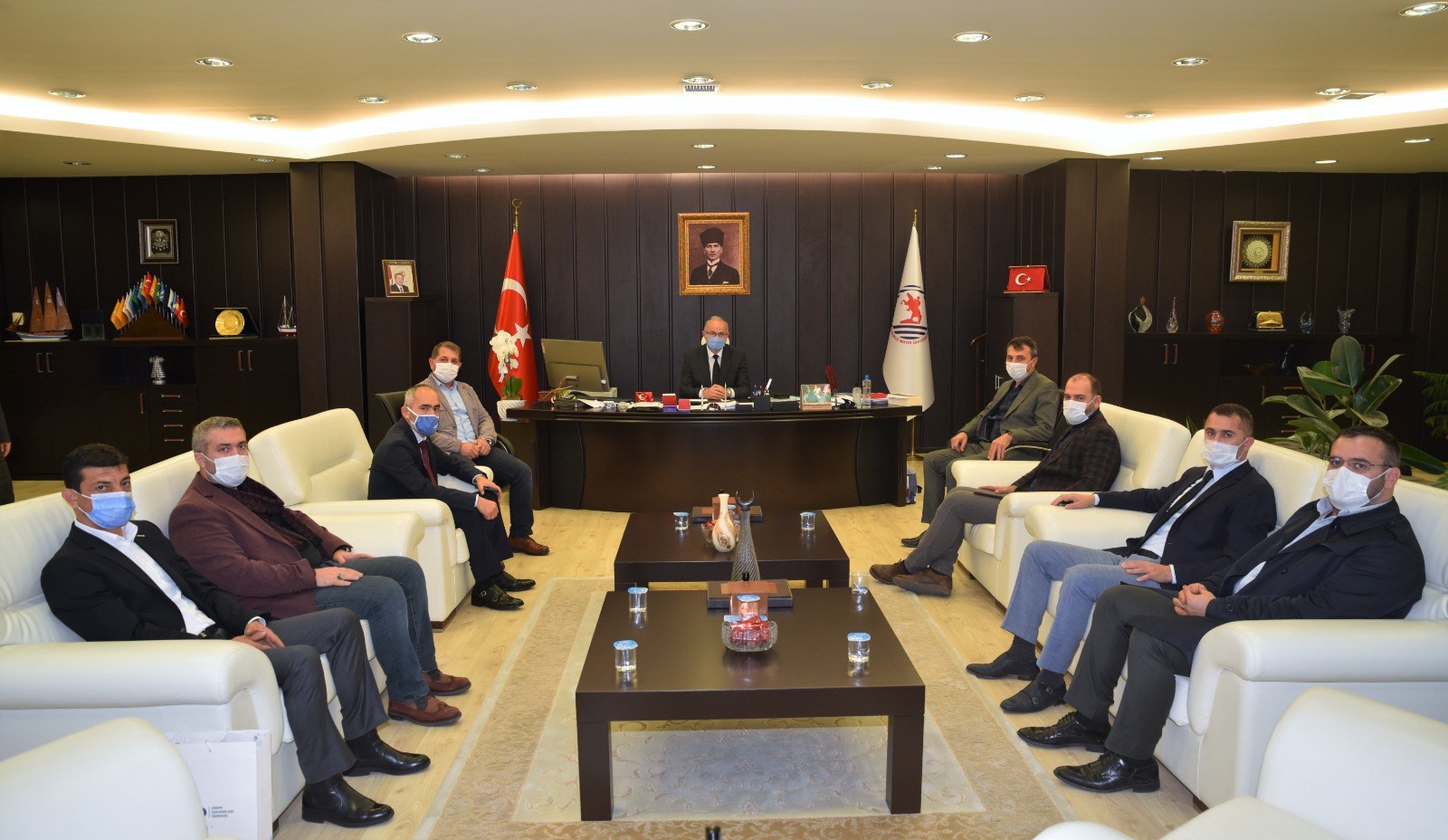 ASRİAD SAMSUN'DAN REKTÖRLÜK ZİYARETİ