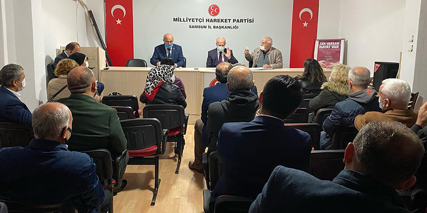 MHP SAMSUN İL YÖNETİM KURULU TOPLANTISI YAPILDI