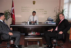 Özel İdare'den Kaymakam'a ziyaret