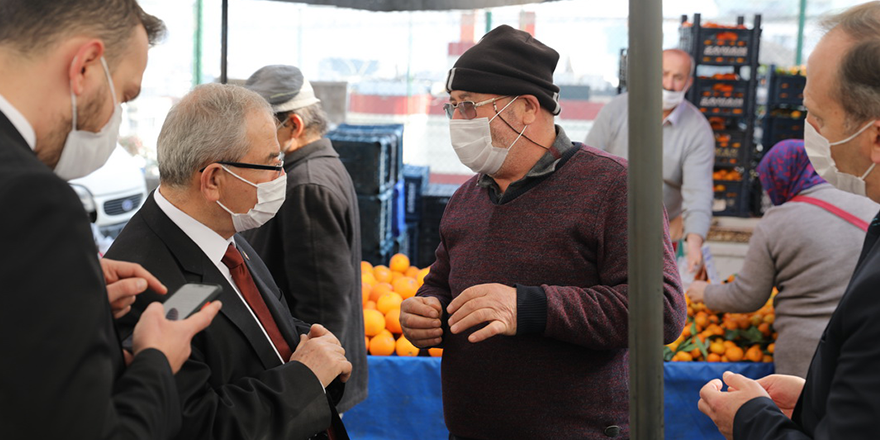 BAŞKAN DEMİRTAŞ DENETİMLERİ YERİNDE İNCELEDİ