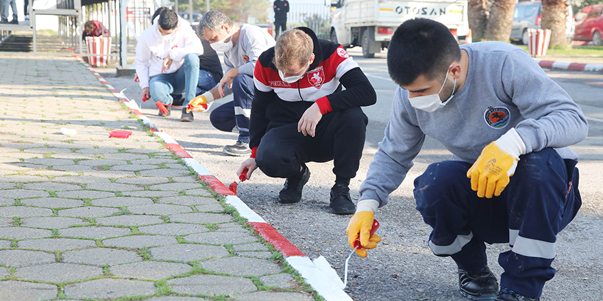 Atakum Belediyesi ve taraftar Samsunspor için omuz omuza