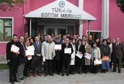 Belediyecilere sertifika