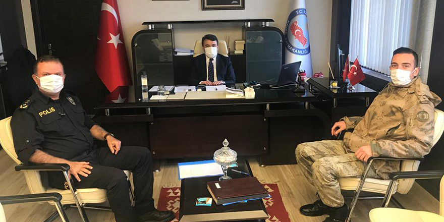 Kavak'ta asayiş ve değerlendirme toplantısı yapıldı