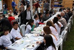 Gazi'de ekolojik kahvaltı