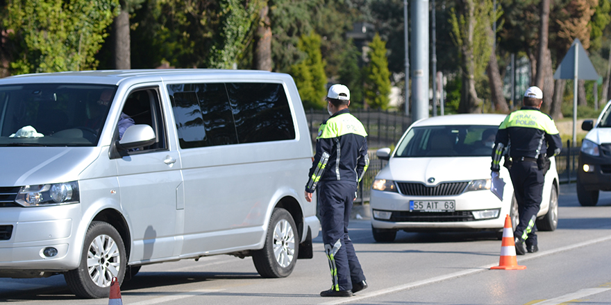 Samsun'da hafta sonu ceza yağdı