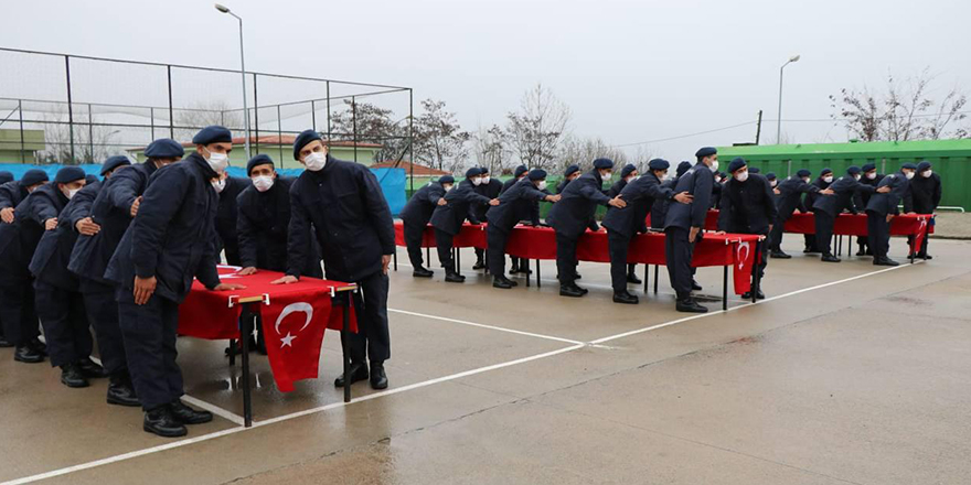 Bafra'da acemi erler yemin etti