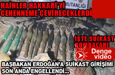 Erdoğan'a suikast son anda engellendi....
