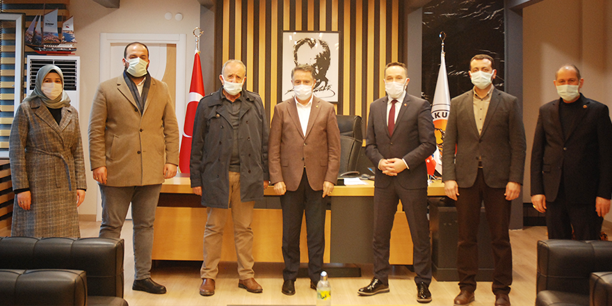 BAŞKAN DEVECİ'YE TAZİYE ZİYARETİ