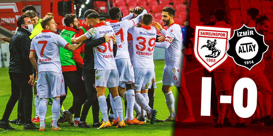 SAMSUNSPOR TEK GOLLE KAZANDI