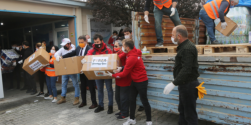 Atakum'daki dayanışma örnek oldu