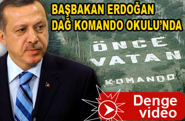 Başbakan, Komando Okulu'nda...