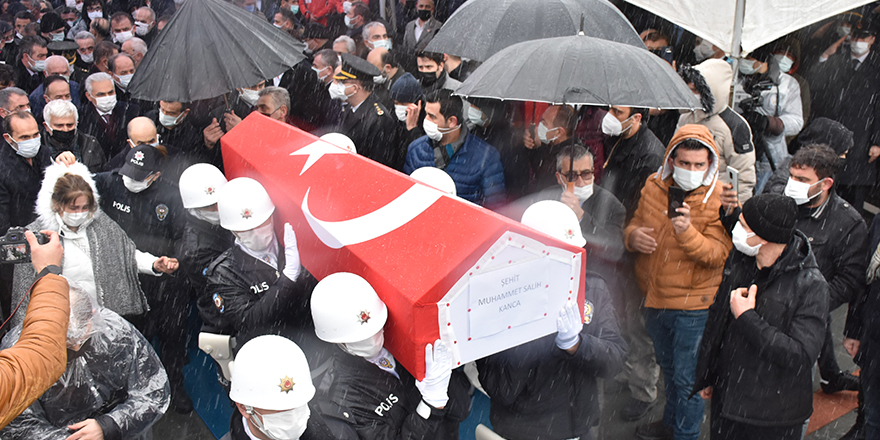 Şehit Muhammet Salih Kanca son yolculuğuna uğurlandı