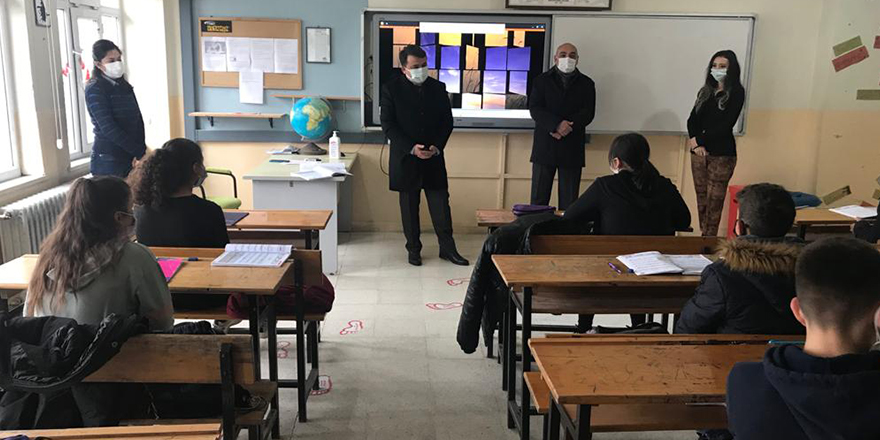 Kaymakam Saygılı'dan kırsal kesimdeki okullara ziyaret