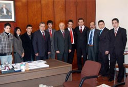 Konsey başkanları OMÜ'de