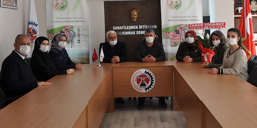 Havza TSO Başkanı Acar üreten kadınlar ile bir araya geldi