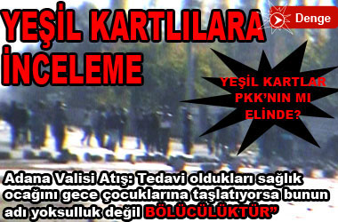 Yeşil Kart sahiplerine inceleme...