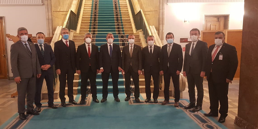 Samsun Heyetinden Samsun Milletvekillerine ziyaret