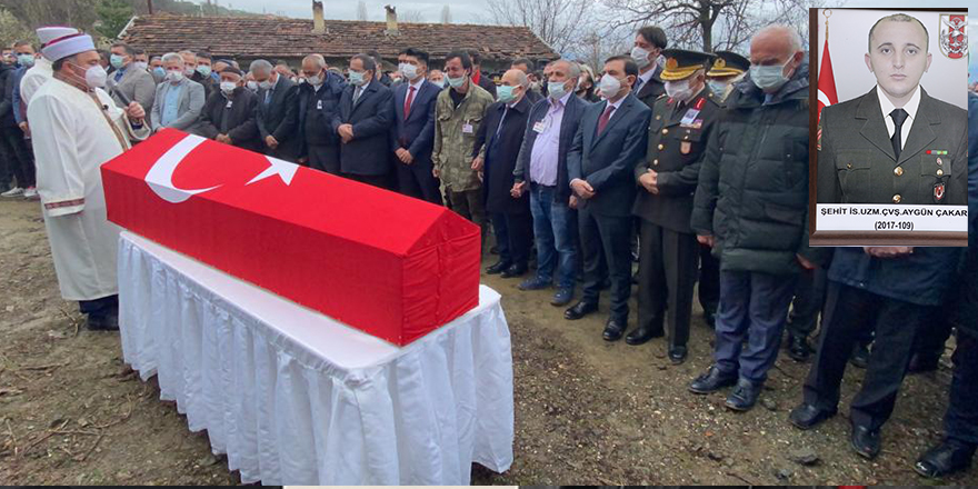 Samsunlu Şehit Aygün Çakar Son Yolculuğuna Uğurlandı