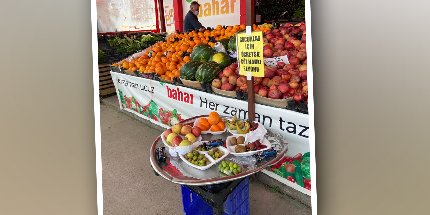 Esnaf çocuklar için göz hakkı paketi hazırladı