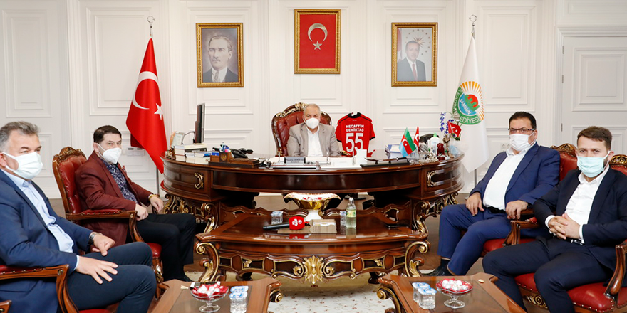 SAMKON'DAN BAŞKAN DEMİRTAŞ’A ZİYARET