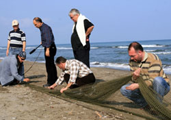 'Ağ fırlatma' eğitimi