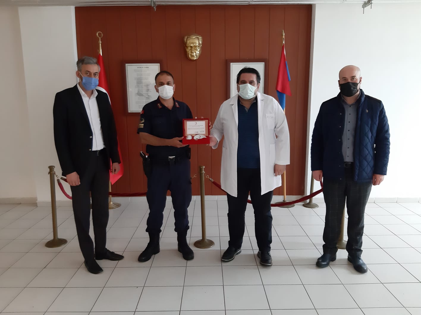 JANDARMA PERSONELİNDEN KAN BAĞIŞI
