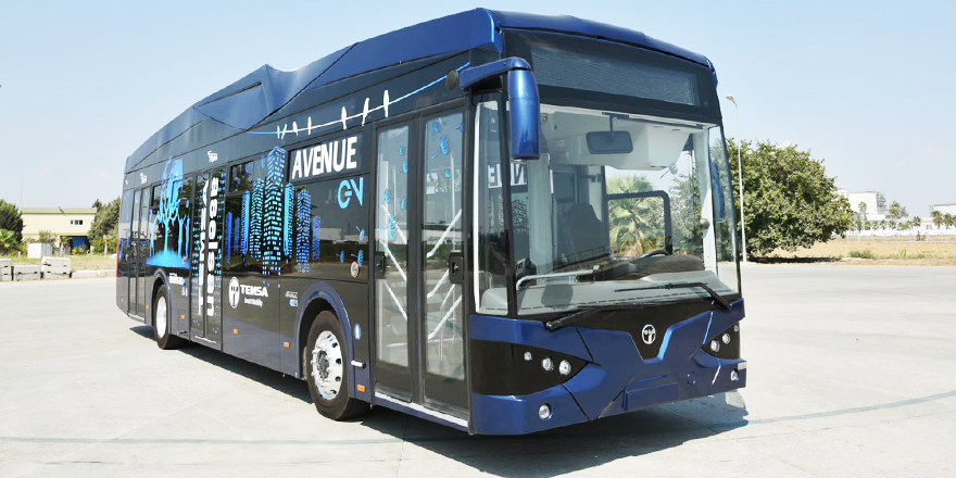 SAMSUN'A ELEKTRİKLİ OTOBÜSLER GELİYOR