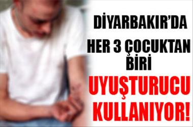 Diyarbakır uyuşturucu kullanımında ilk sırada...