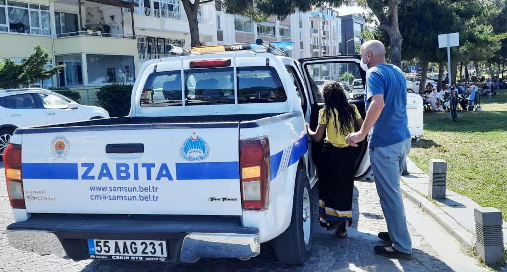 BÜYÜKŞEHİR ZABITASINDAN DİLENCİ OPERASYONU