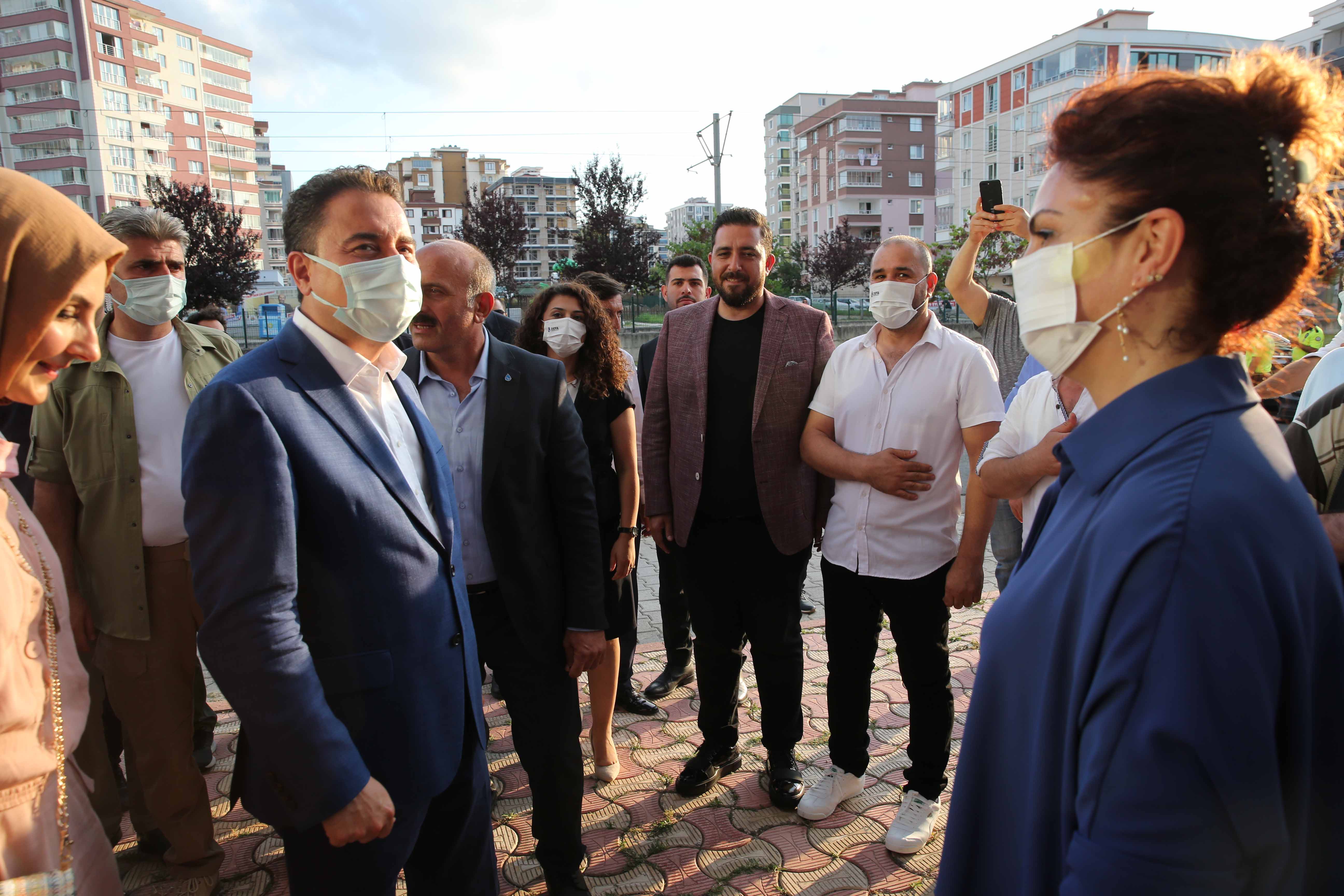 BABACAN ATAKUM İLÇE BİNASI AÇILIŞINA KATILDI
