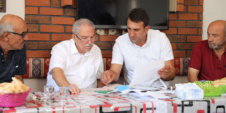 BAŞKAN DEMİRTAŞ 4. HAT ŞOFÖRLERİYLE BULUŞTU