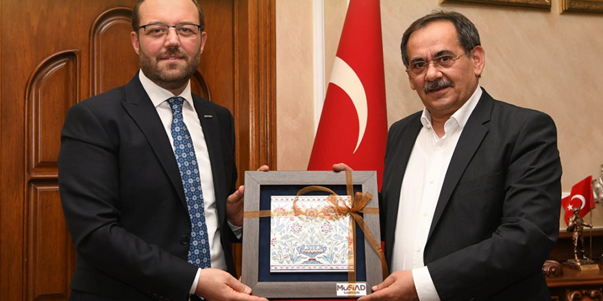 MÜSİAD SAMSUN'DAN BAŞKAN DEMİR'E ZİYARET