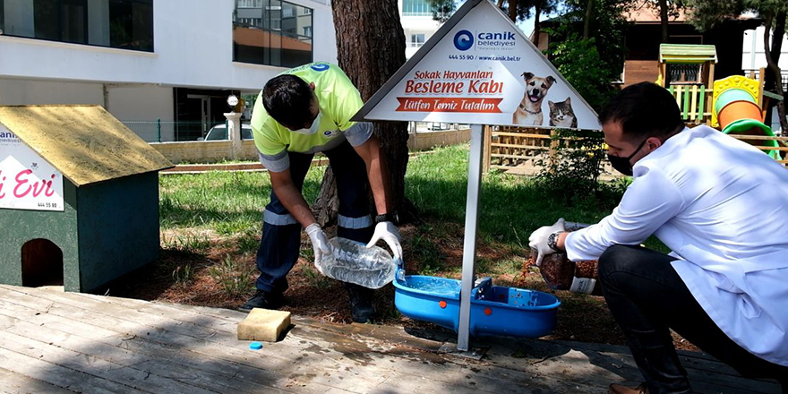 CAN DOSTLARINI TATİLDE DE UNUTMADILAR