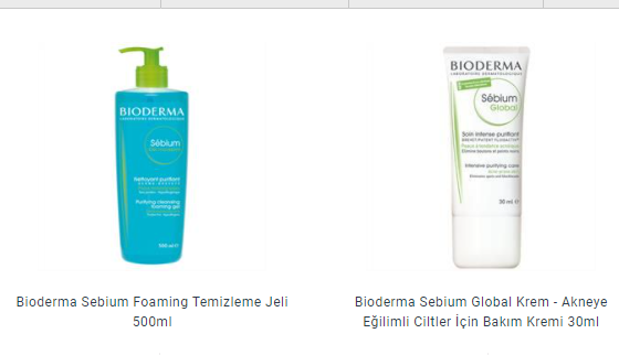 Bioderma Sebium Ürünleri